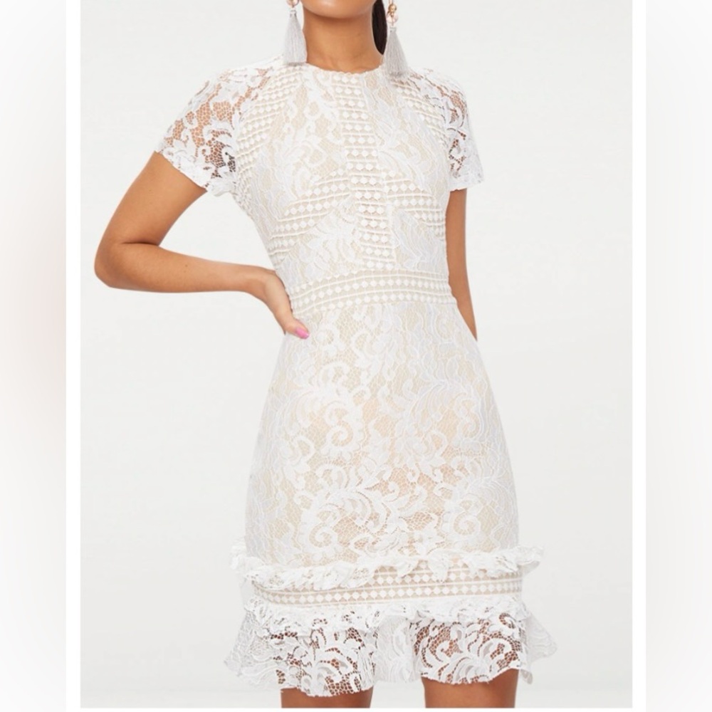 PrettyLittleThing Lace Dress